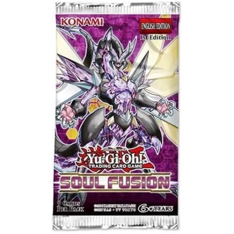 Karetní balíčky Yu-Gi-Oh Konfusu Soul Fusion, 22ks