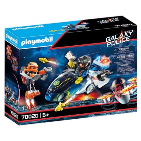 Dětská stavebnice Playmobil 70020, Vesmírná policie - motorka