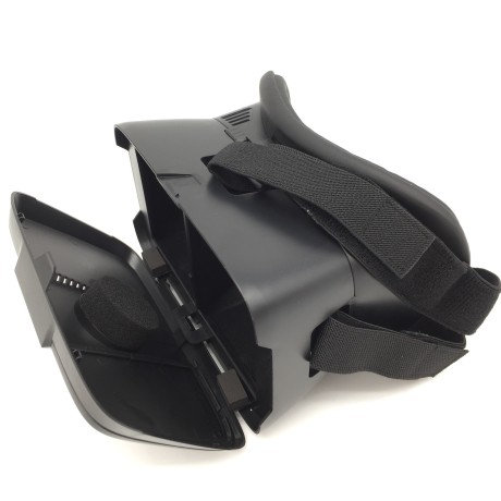 Virtuální 3D brýle pro chytré telefony, černá