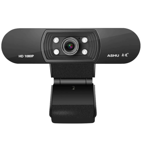 Webkamera Ashu H800 Full HD1080P HD, černá