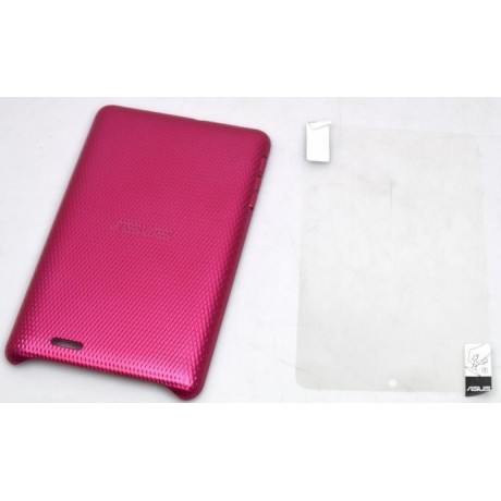 Ochranný zadní kryt + 7" fólie na tablet ASUS MemoPad ME172, růžová