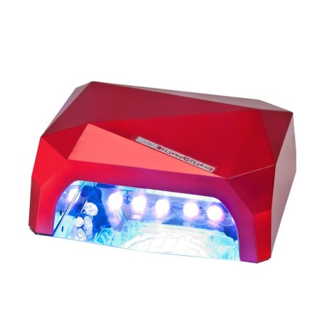 UV LED lampa na nehty Sotrlo MHA-14, 36W, červená
