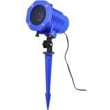 Vodotěsný laserový LED projektor, 5W, modrá