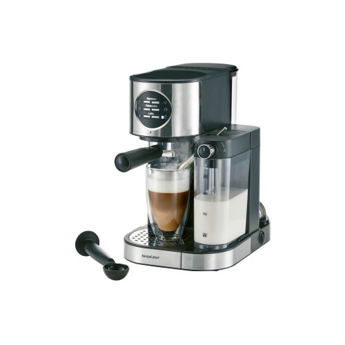 Espresso kávovar s napěňovačem mléka Silvercrest - SEMM 1470 A2, 1470 W