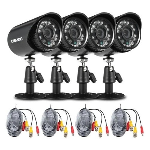 Bezpečnostní kamerový systém Owsoo CCTV S385, černá