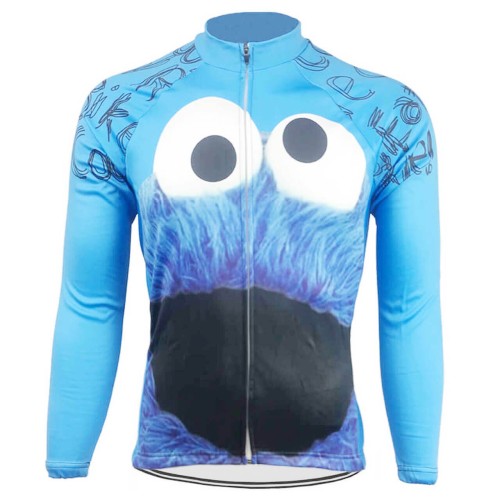 Cyklistická bunda Cookie Monster, vel. XL, modrá