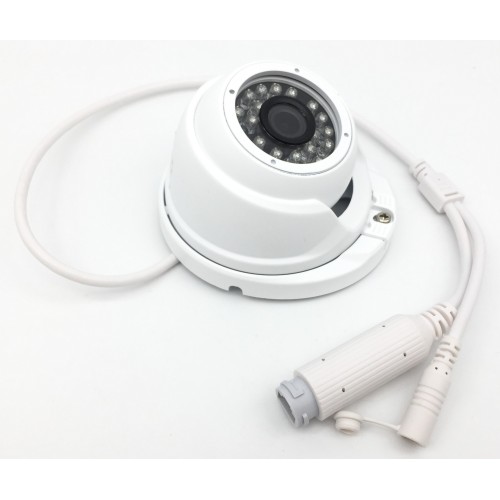 Bezpečnostní IP kamera, bílá