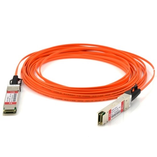 Aktivní optický kabel Avaya, AA1404028-E6, 40Gbps, 10m, červená