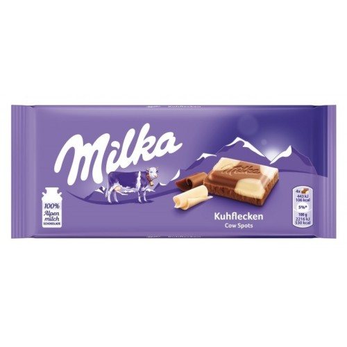 Mléčná čokoláda Milka Kuhflecken Cow Spots, 100g