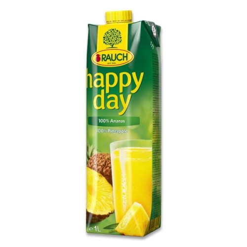 100% Džus Rauch Happy day - ananas, 1l