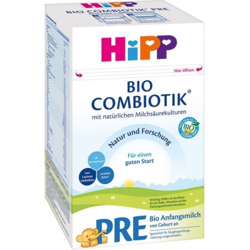 Počáteční mléko HiPP PRE Bio Combiotik, 600g