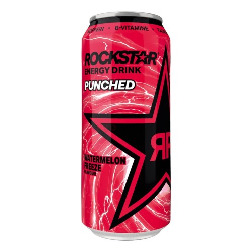 Energetický nápoj RockStar Punched - Watermelon freeze, 500ml