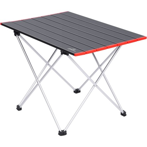 Skládací kempingový stůl Sportneer Y21-80600-39, ?39 x 34,5 x 32 cm, černočervená