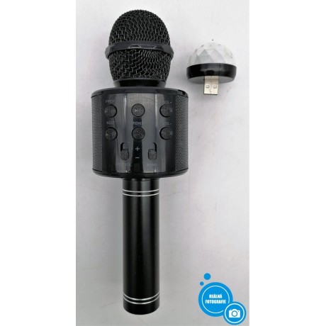 Mikrofon N-GEAR Sing Mic S20L, černá