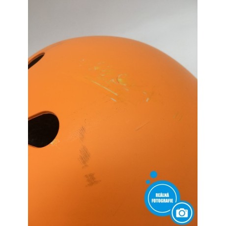 Dětská helma Crzko FX-001, 48-54cm /M, oranžová