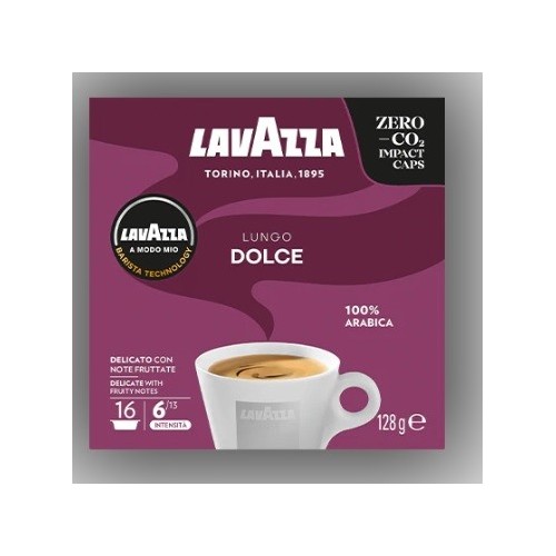 Kávové kapsle Lavazza Lungo Dolce, 16 kapslí