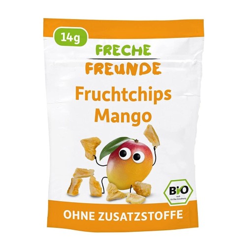 Ovocné chipsy Freche Freunde mango, 14g