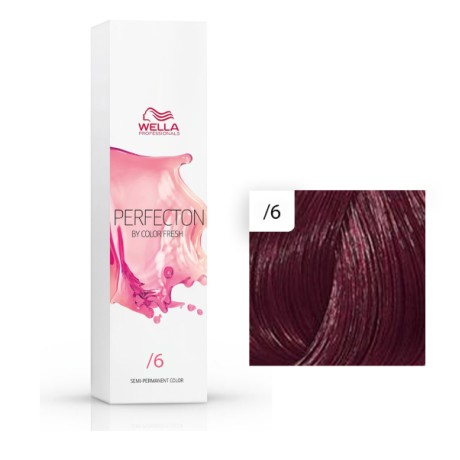 Tónovací barva Wella perfecton by color fresh 6 na vlasy, 250ml, fialová