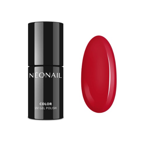 UV gelový lak na nehty NeoNail Sexy Red, 7,2 ml, červená