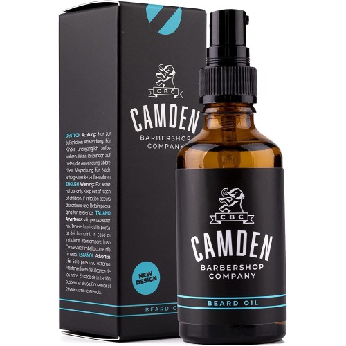 100% přírodní olej na vousy Camden Barbershop Company, 50ml