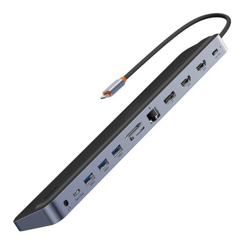 Multifunkční USB-C HUB EliteJoy Gen2 12-Port Baseus, černá