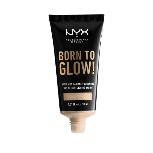 Make-up NYX Professional Makeup Born To Glow!, odstín light ivory, 30ml