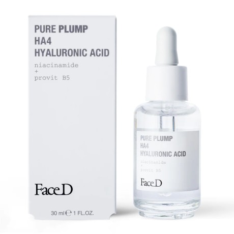 Pleťové sérum s kyselinou hyaluronovou FaceD Pure Plump HA4 Hyaluronic Acid, 30ml