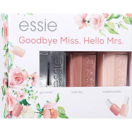 Sada Laků na nehty Essie "Goodbye Miss. Hello Mrs." 3 x 13,5ml