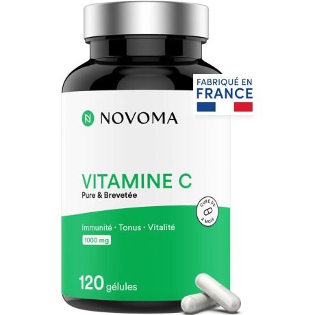Doplněk stravy Novoma Vitamine C 1000mg, 120 kapslí