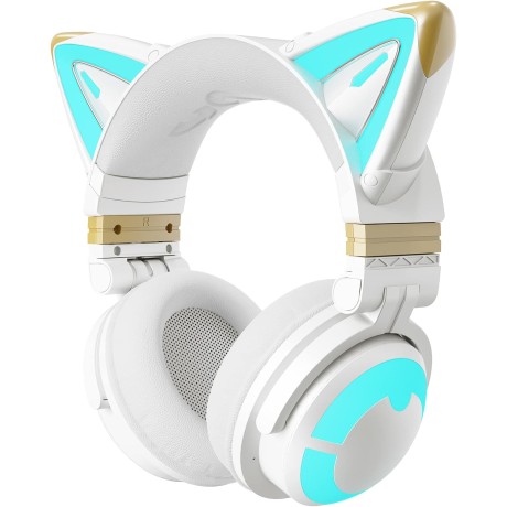 Bezdrátová sluchátka Yowu RGB CAT-3G, bílá