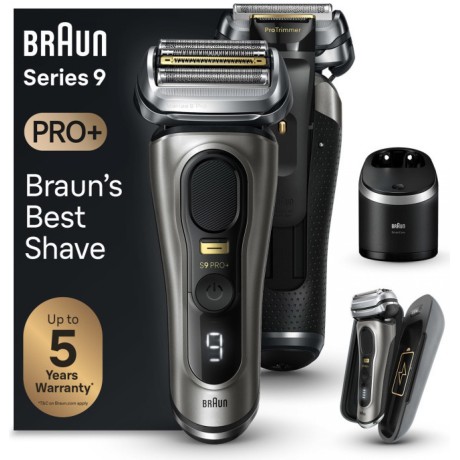 Pánský holící strojek Braun Series 9 Pro+ SmartCare 9567cc Wet&Dry, stříbrná