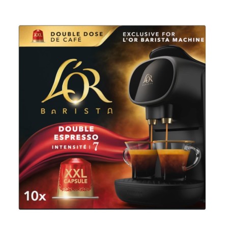 Kávové kapsle L´or Barista Double Espresso XXL, 10 kapslí