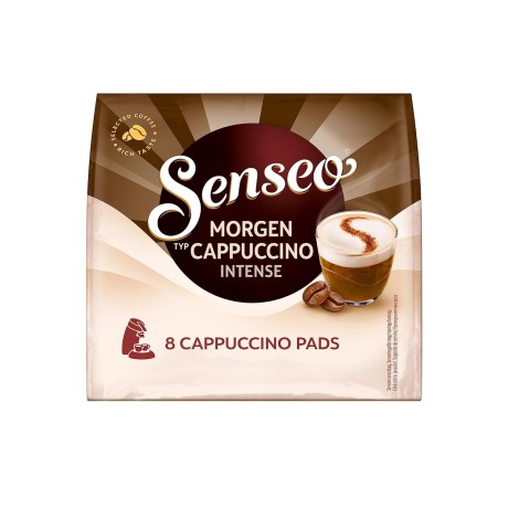 Kávové pody Senseo Morgen Cappuccino Intense, 8 ks