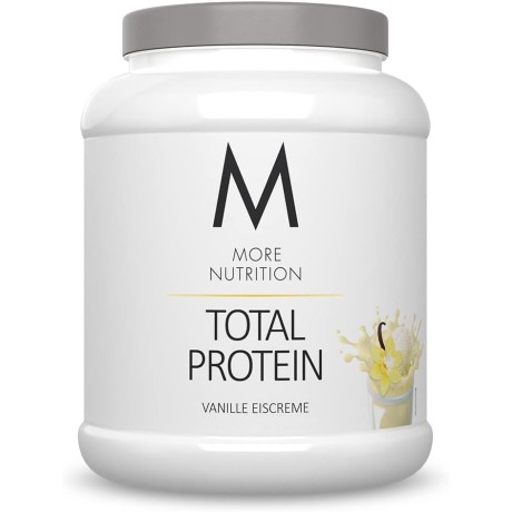Doplněk stravy More Nutrition Total Protein, Vanille Eiscreme, 600g