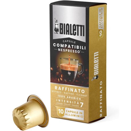 Kávové kapsle Bialetti Raffinato, intenzita 7, 10 kapslí