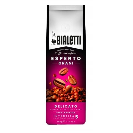 Zrnková káva Bialetti Esperto Grani Delicato, 500 g