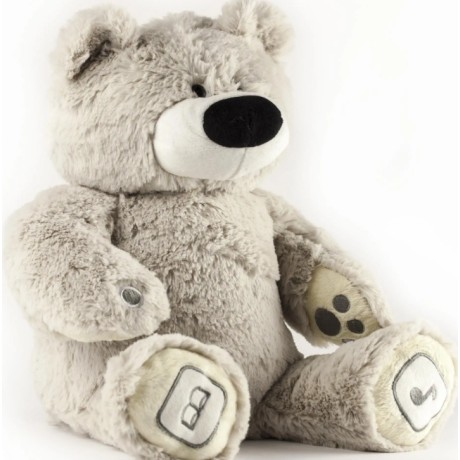 Plyšový medvídek Teddy - TM Toys, šedá