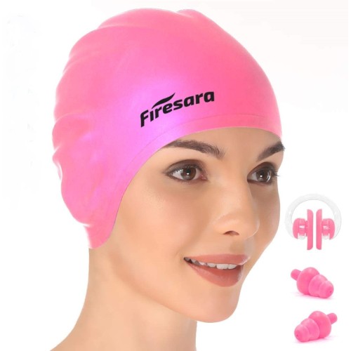 Plavecká čepice Firesara F100156, růžová