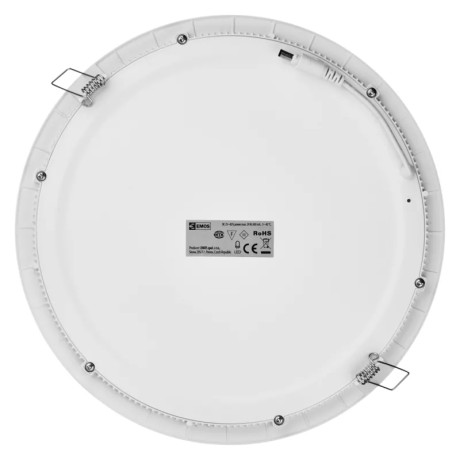 Vestavný kruhový LED panel EMOS ZD1152, 24W, neutrální bílá